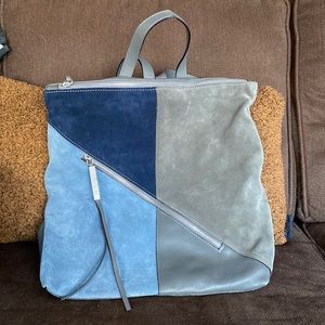 Innue Italy Suede/Leather block colors Backpack